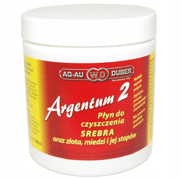 

Argentum Płyn do czyszczenia srebra, złota 210ml