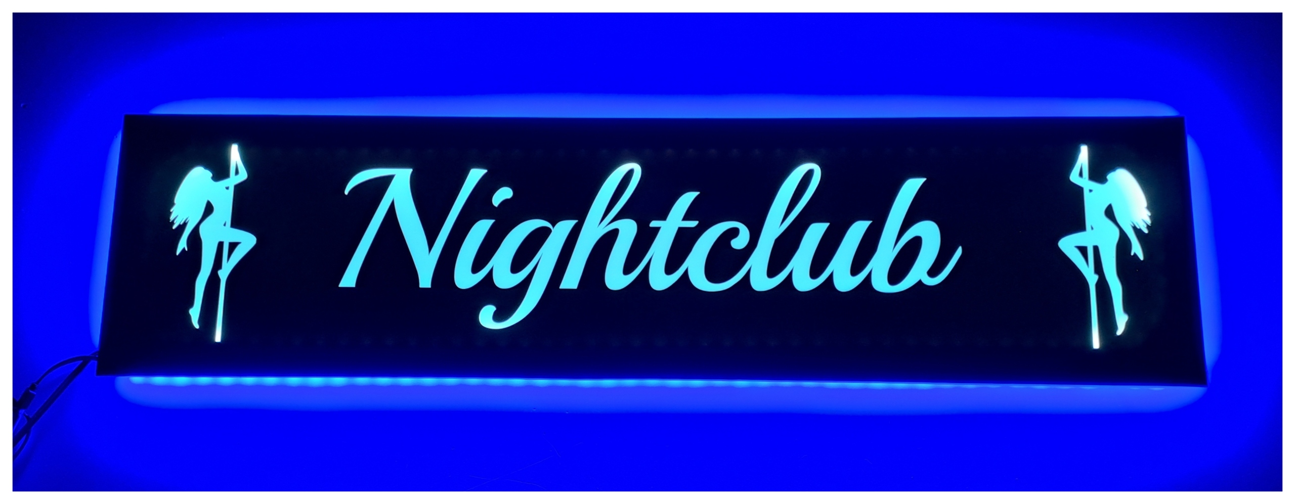 Led tabuľa Nightclub nad posteľou man daf scania s podsvietením kabíny Tir