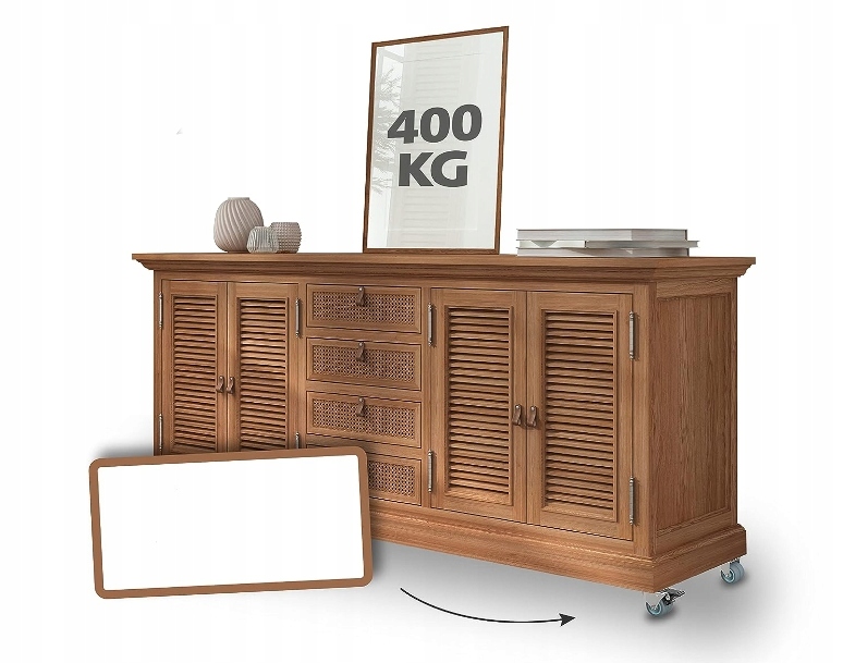 KÓŁKA TRANSPORTOWE OBROTOWE WÓZKA TRANSPORTOWEGO Z HAMULCEM 4x 50mm 400kg Marka inna