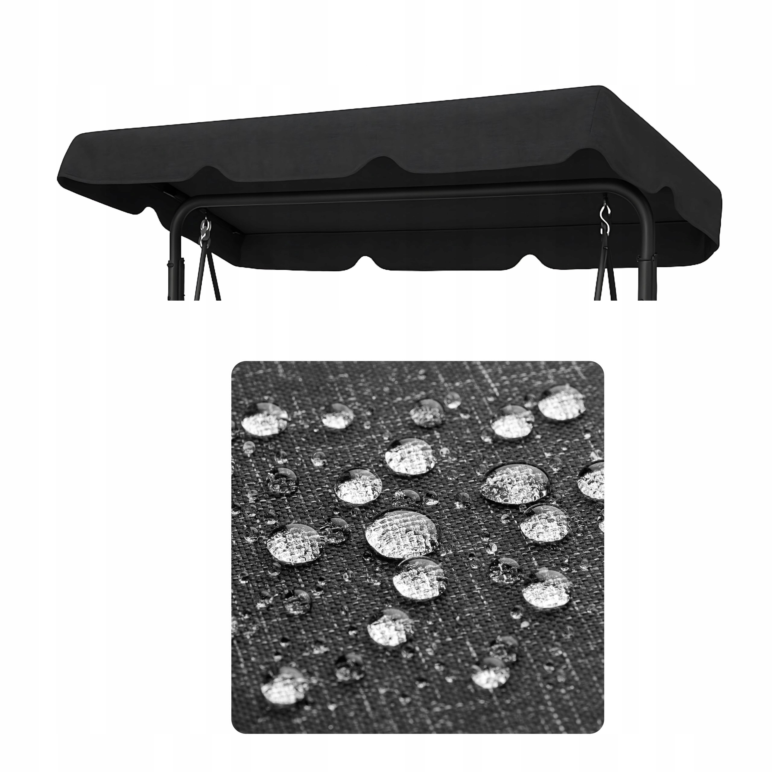 Stříška Na Zahradní Houpačku Voděodolná Zastřešení houpačky 118 x 214 cm