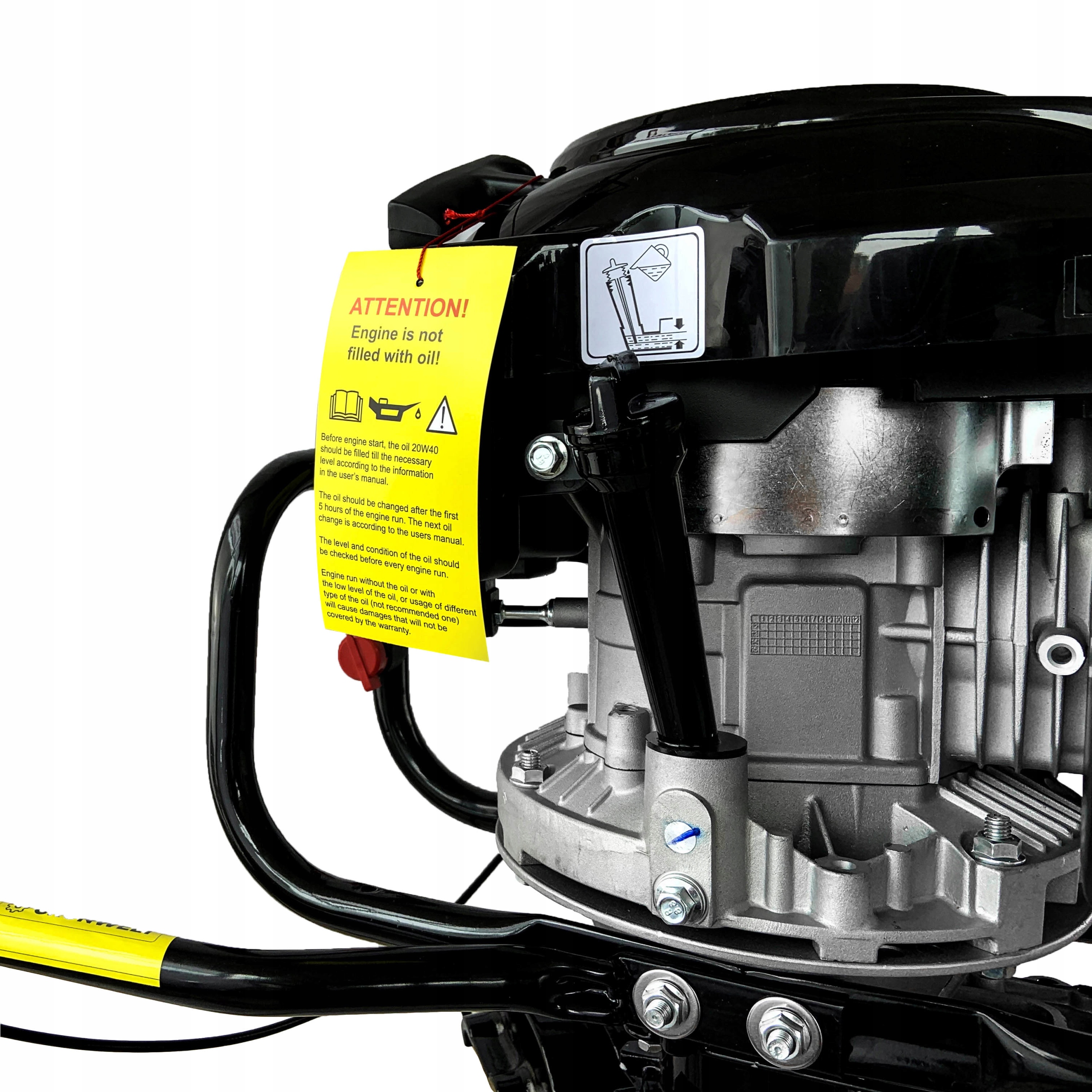 Silnik spalinowy GRUNWELT GW-200FCR 196 cm³ 6,5 KM Model GW-200FCR