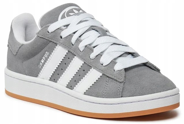 38 Buty Adidas Campus 00s Sportowe Szare HQ6507 Zamszowe