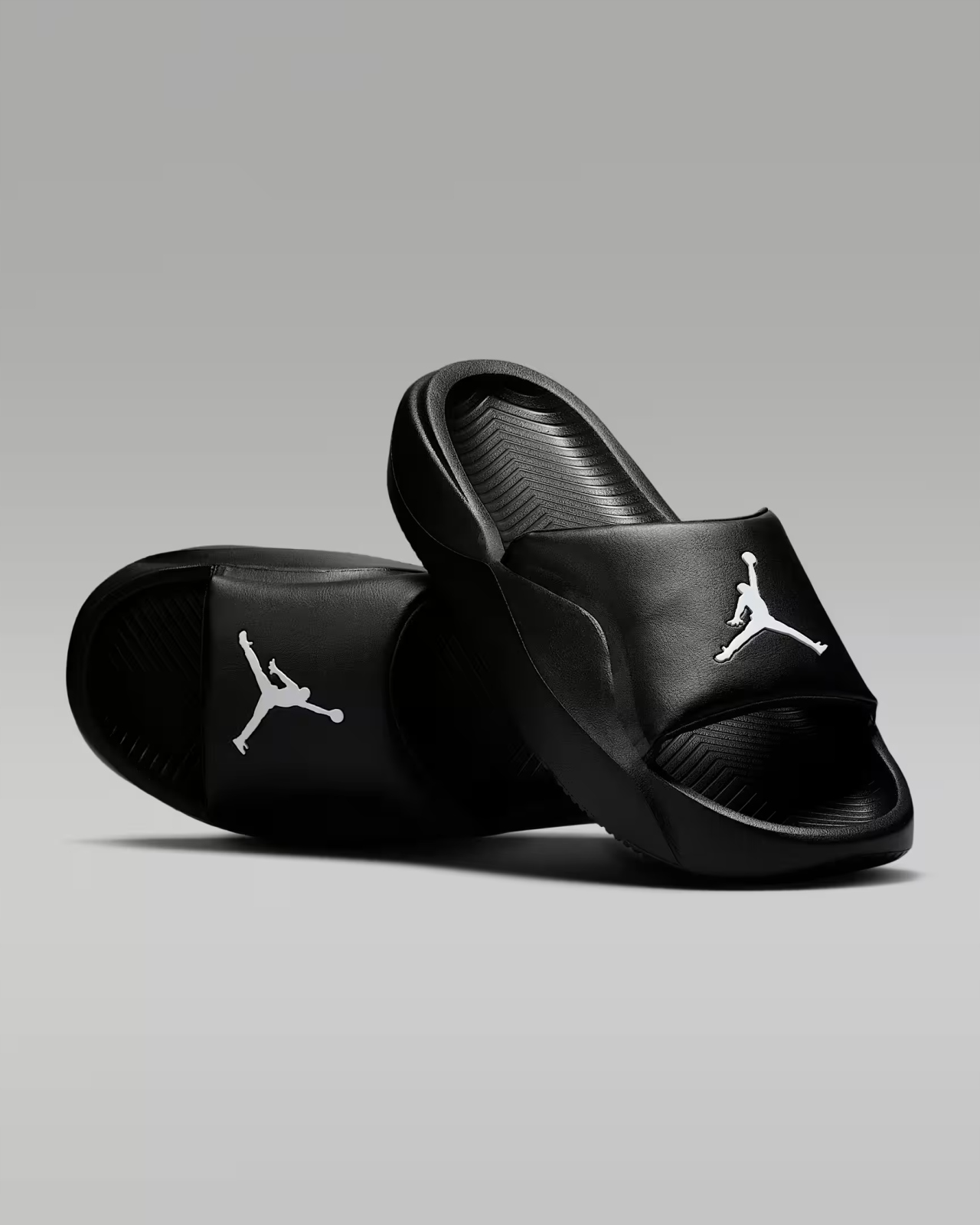 Nike Klapki Jordan Franchise - HF3263-001 Czarny