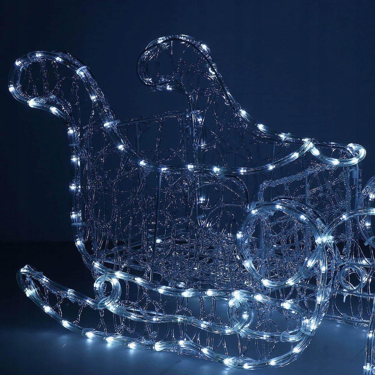 ДЕКОРАЦІЯ ОПІВНІЧНИЙ ОЛЕНЬ З РУКАВОМ СВІТНИЙ ОЛЕНЬ Світлодіодна тема Північний олень