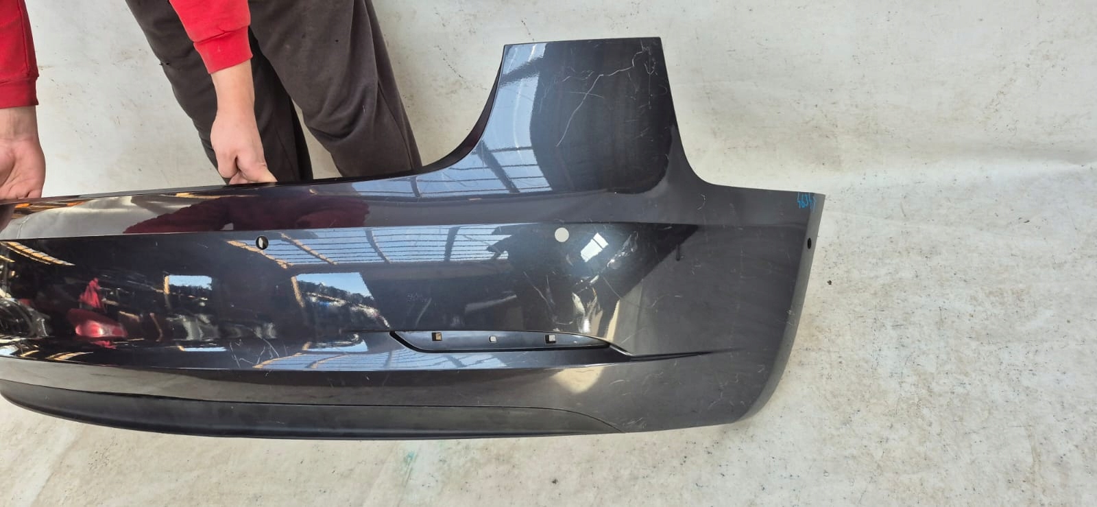 TESLA MODEL 3 17-23 bumper rear part rear PDC