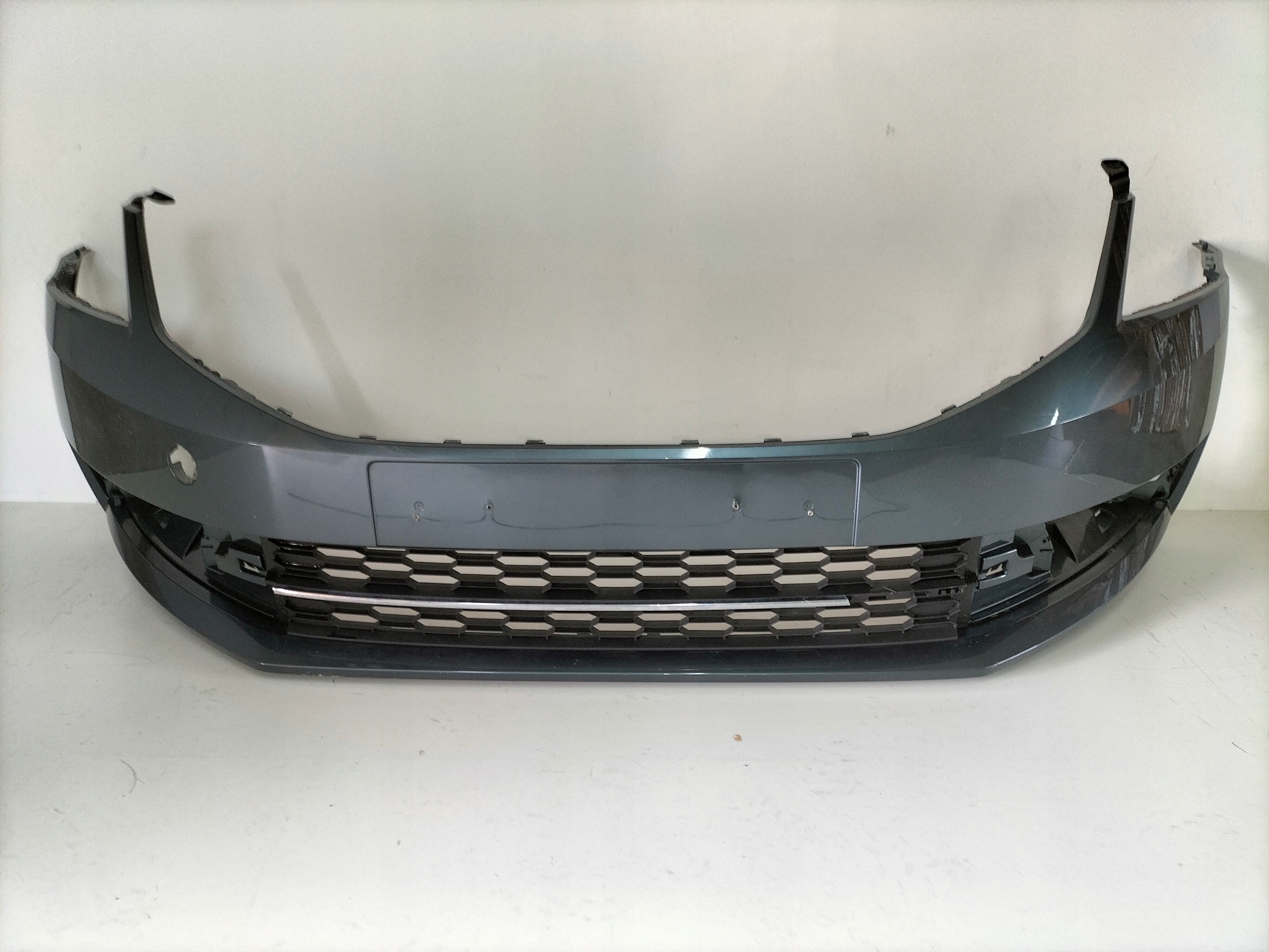 front bumper front SKODA OCTAVIA III LIFT 17