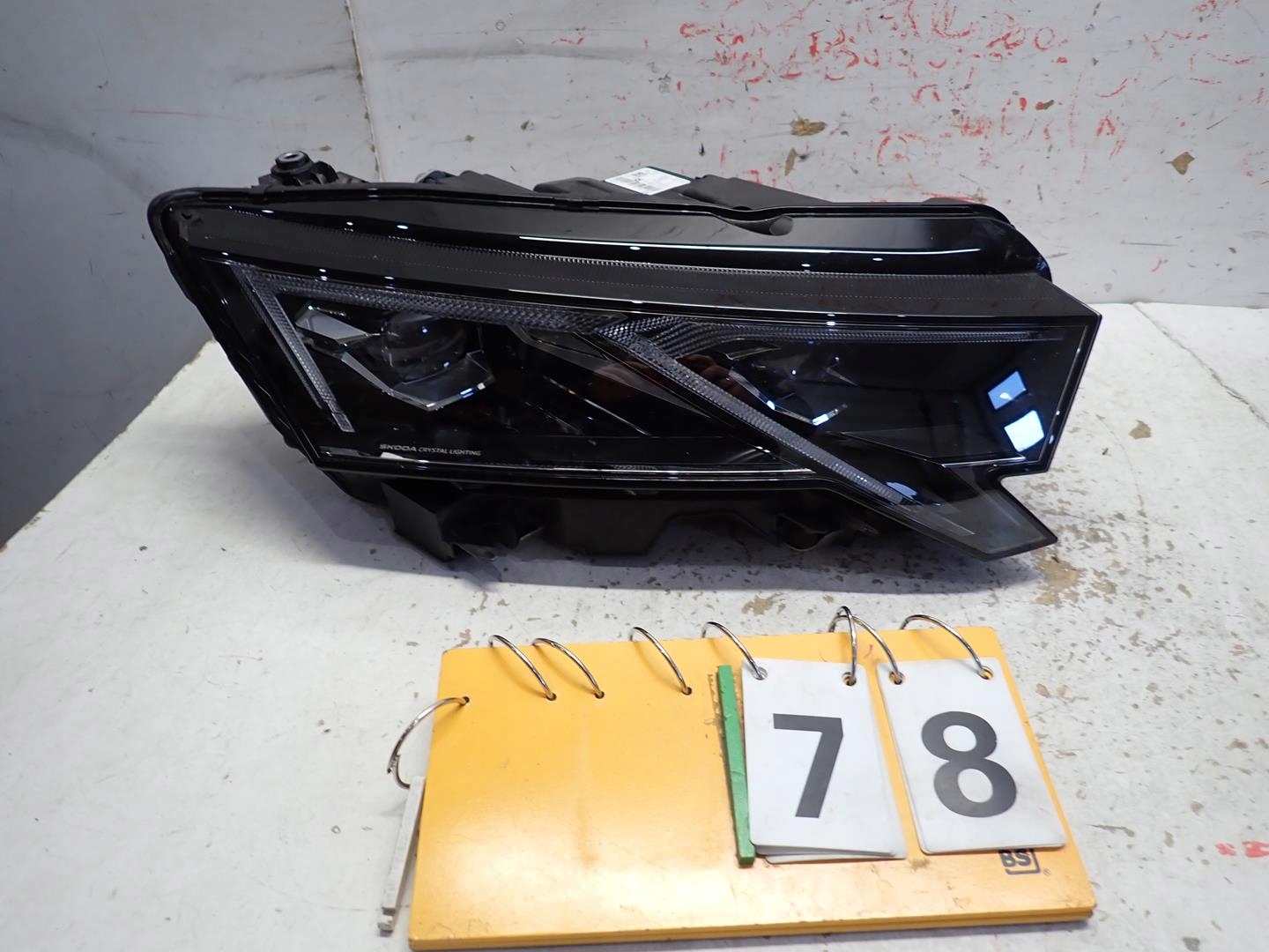 light front front right SKODA OCTAVIA IV LIFT 2024- FULL LED 5E4941036