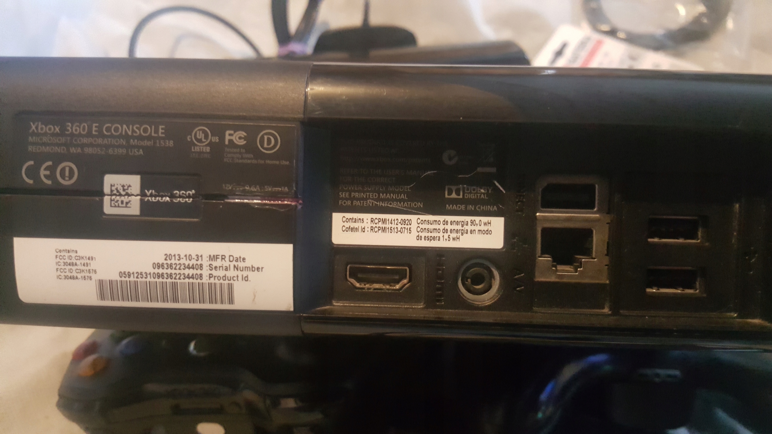 Konsola Microsoft Xbox 360 E 250 GB czarny