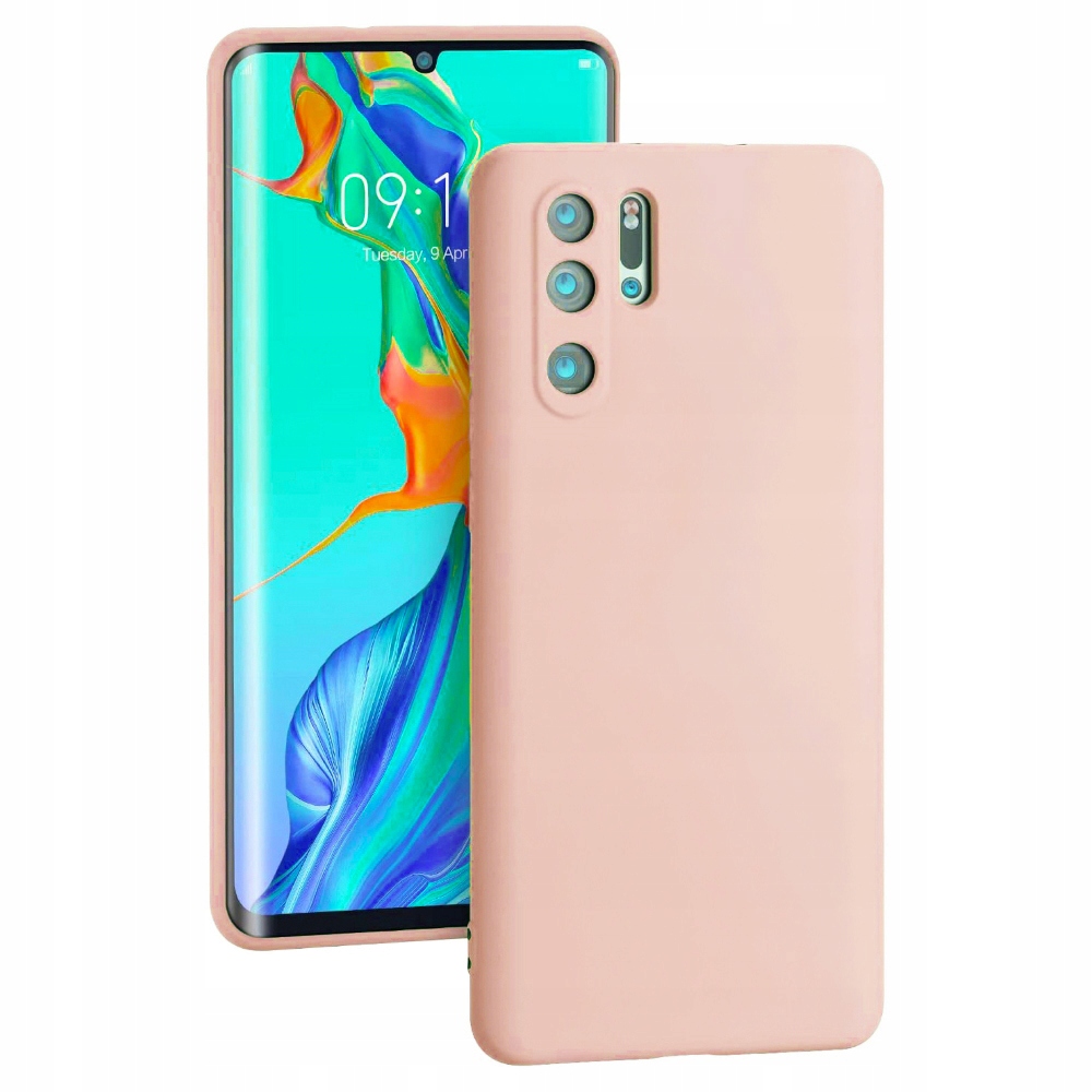 

Etui Różowe Liquid Case do Huawei P30 Pro