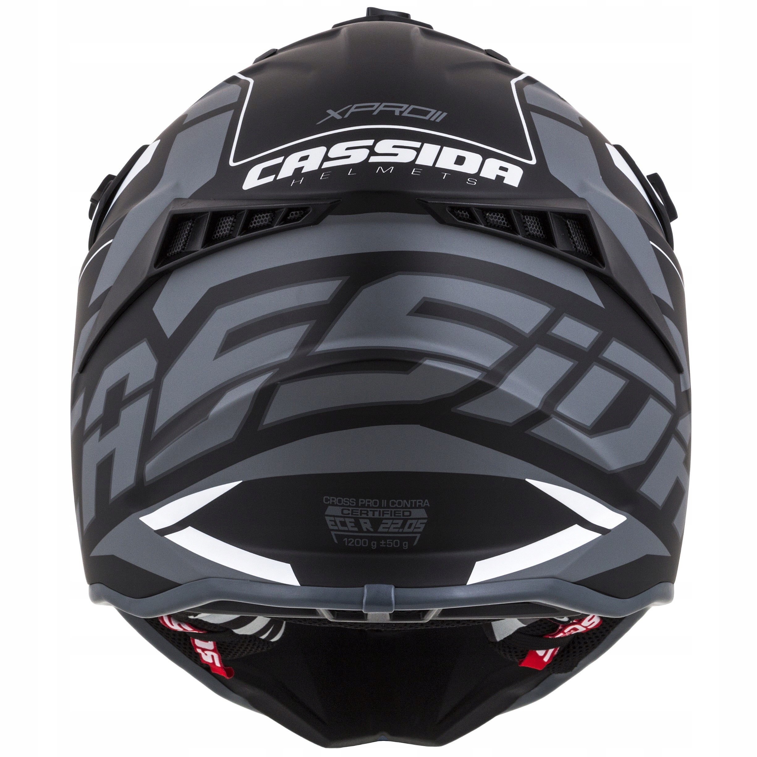 CASSIDA SOS KASK MOTOCYKLOWY CROSS Z WŁÓKNA MAT XS Rozmiar XS