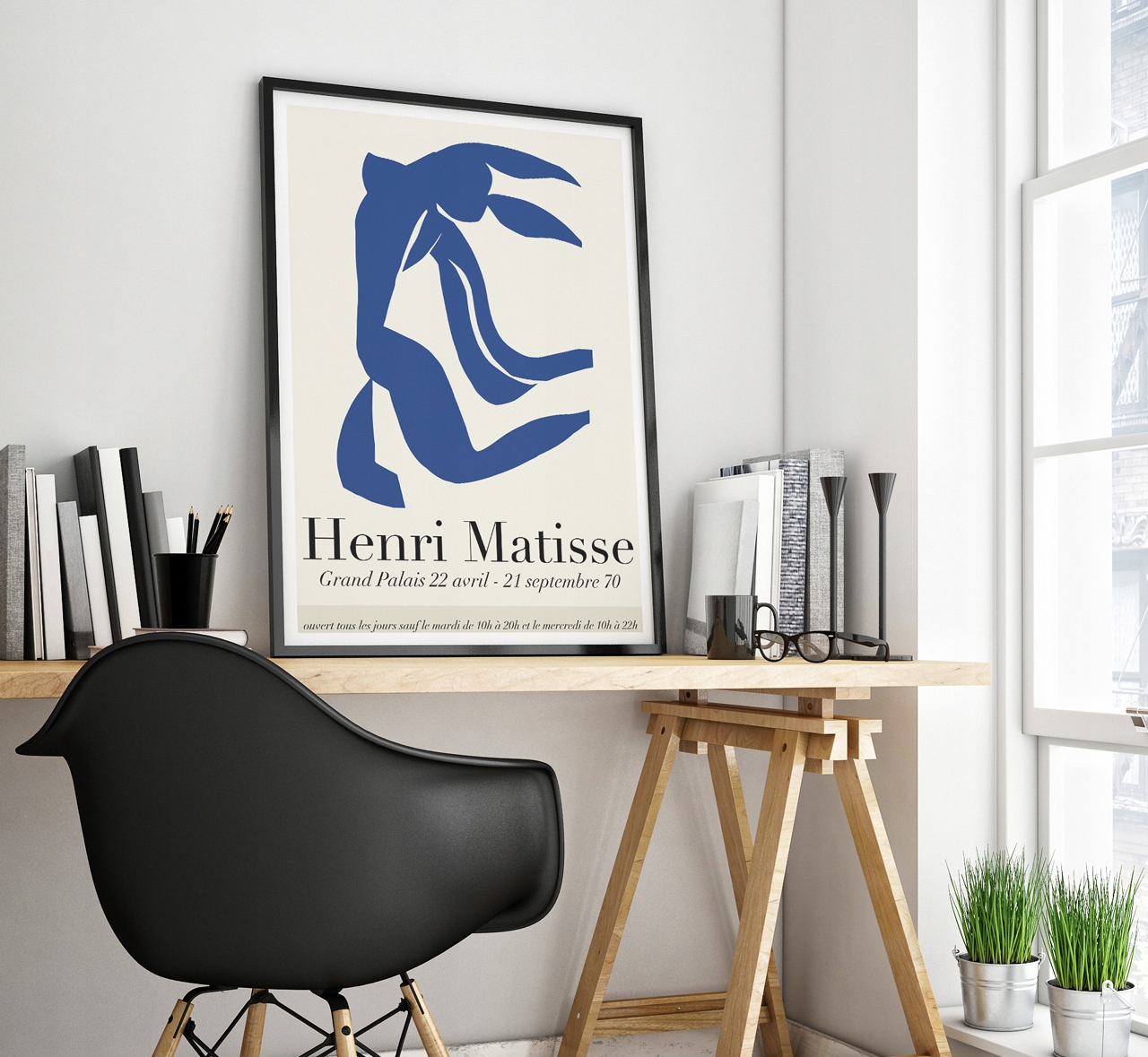 Henri Matisse Plakat Grafika Premium Art Blue B0