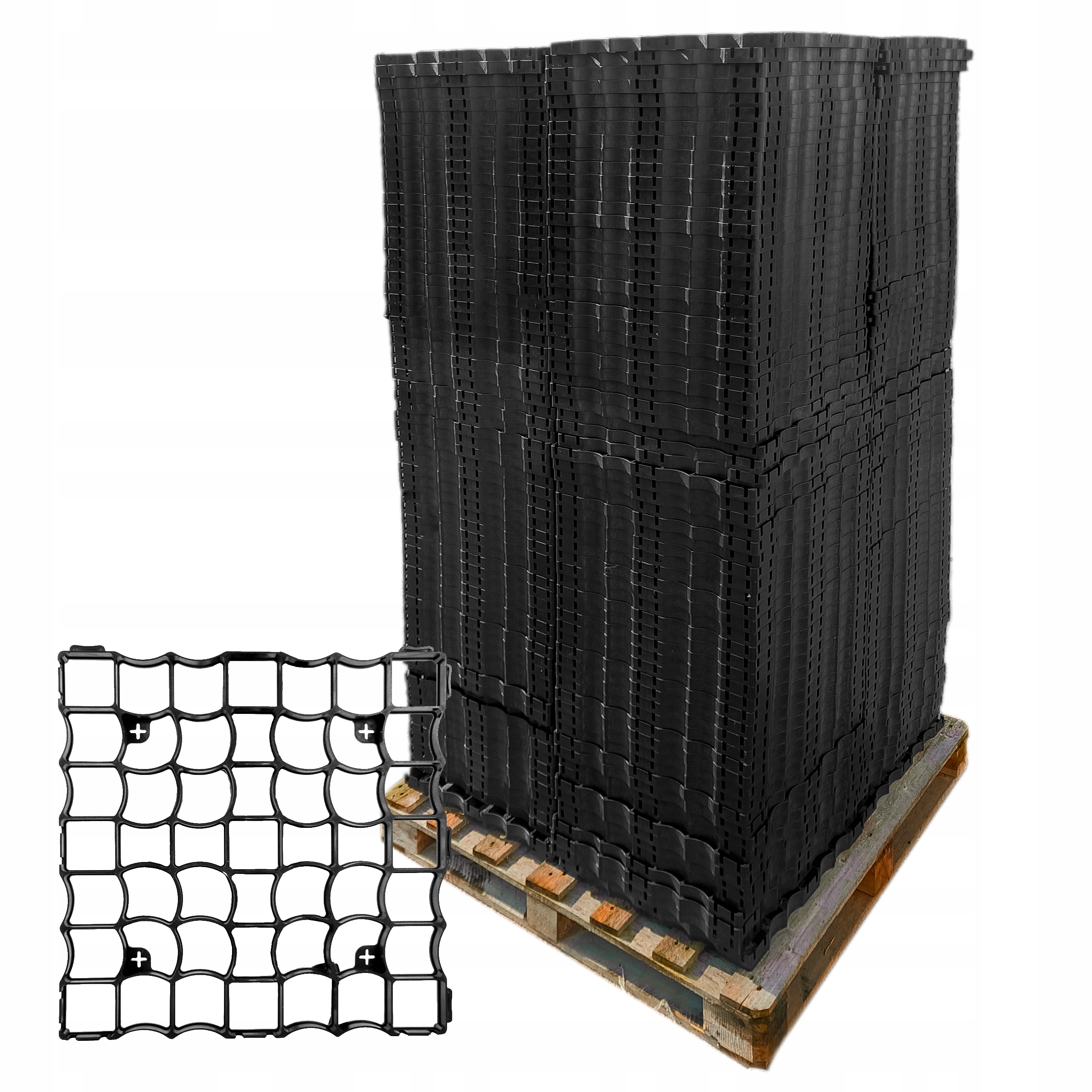 

EKOkrata parkingowa ogrodowa 50x50x3 264szt