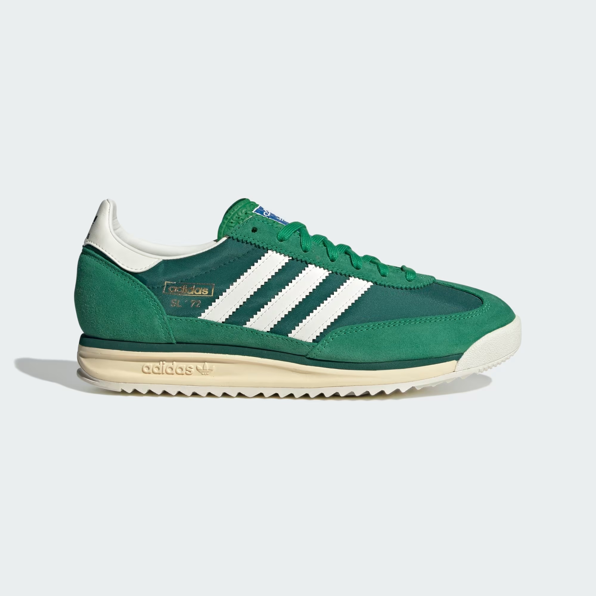 Pánské boty Adidas SL72 Og JH8643 zelené nylonové semišové 42 2/3
