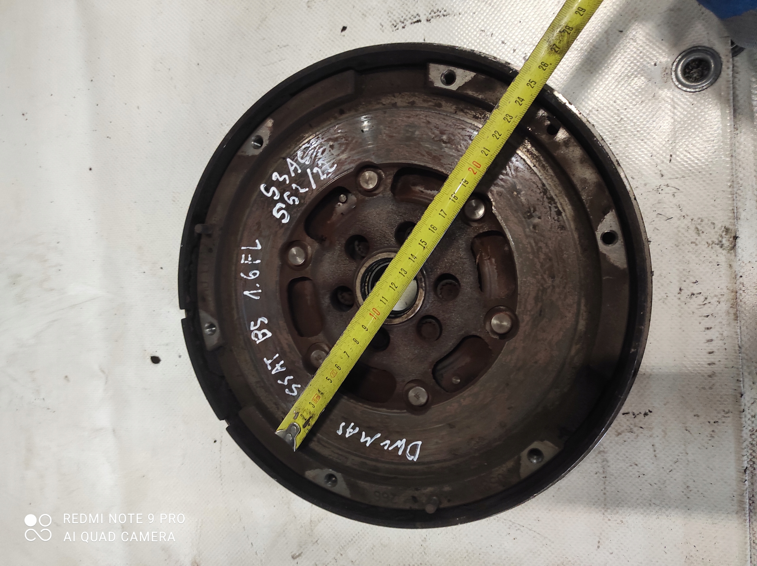 wheel flywheel dwumasa VW Passat B5 1.6 petrol