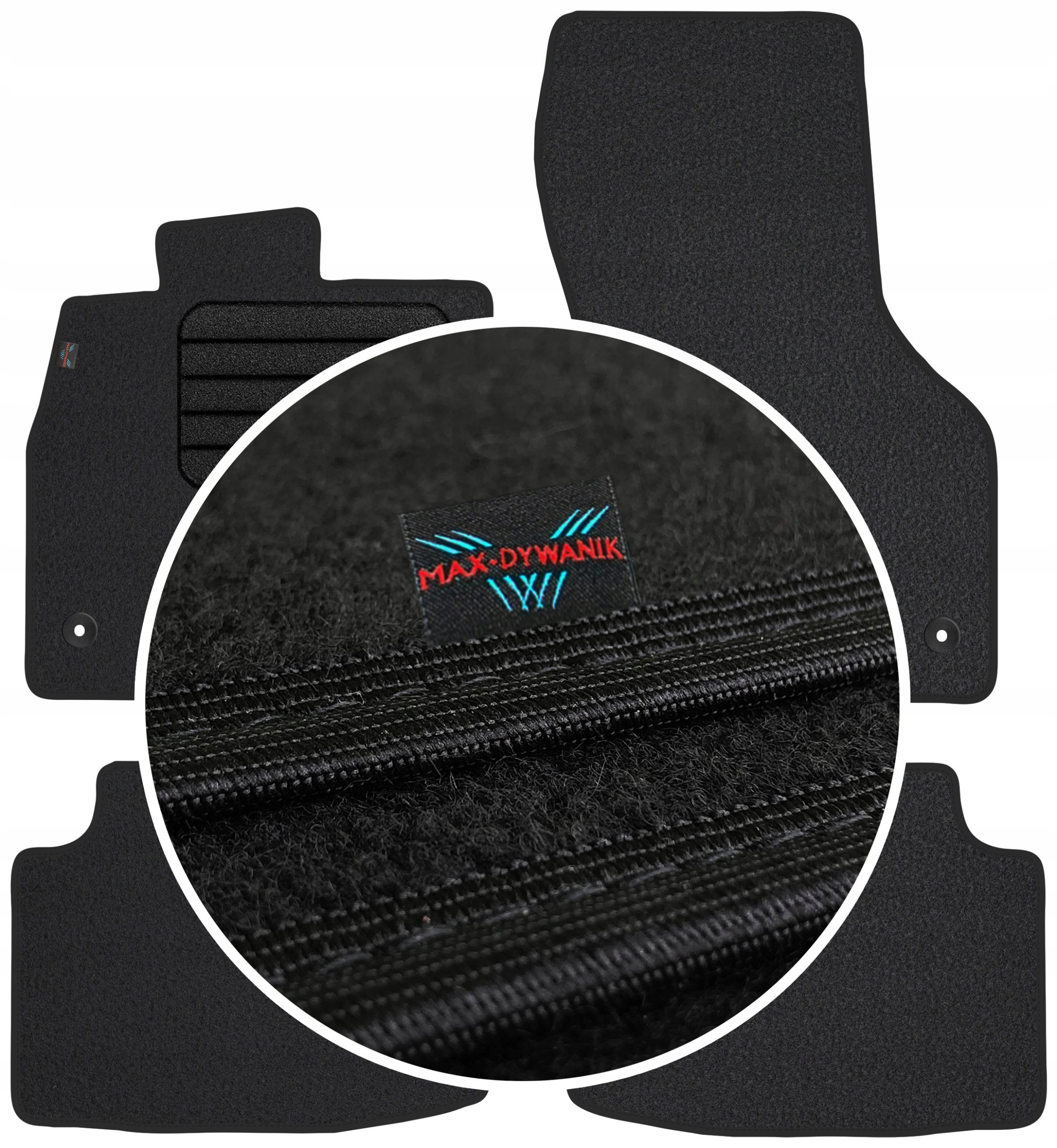 

Vw Passat B8 2014- Dywaniki welurowe