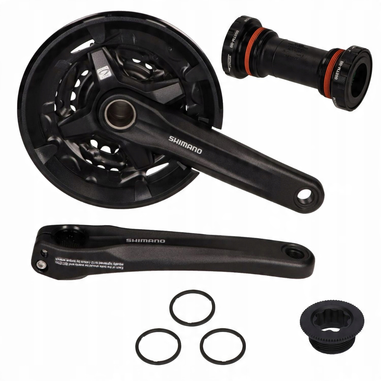 

Shimano FC-MT210 Korba 9s 40x30x22 175 i Bb