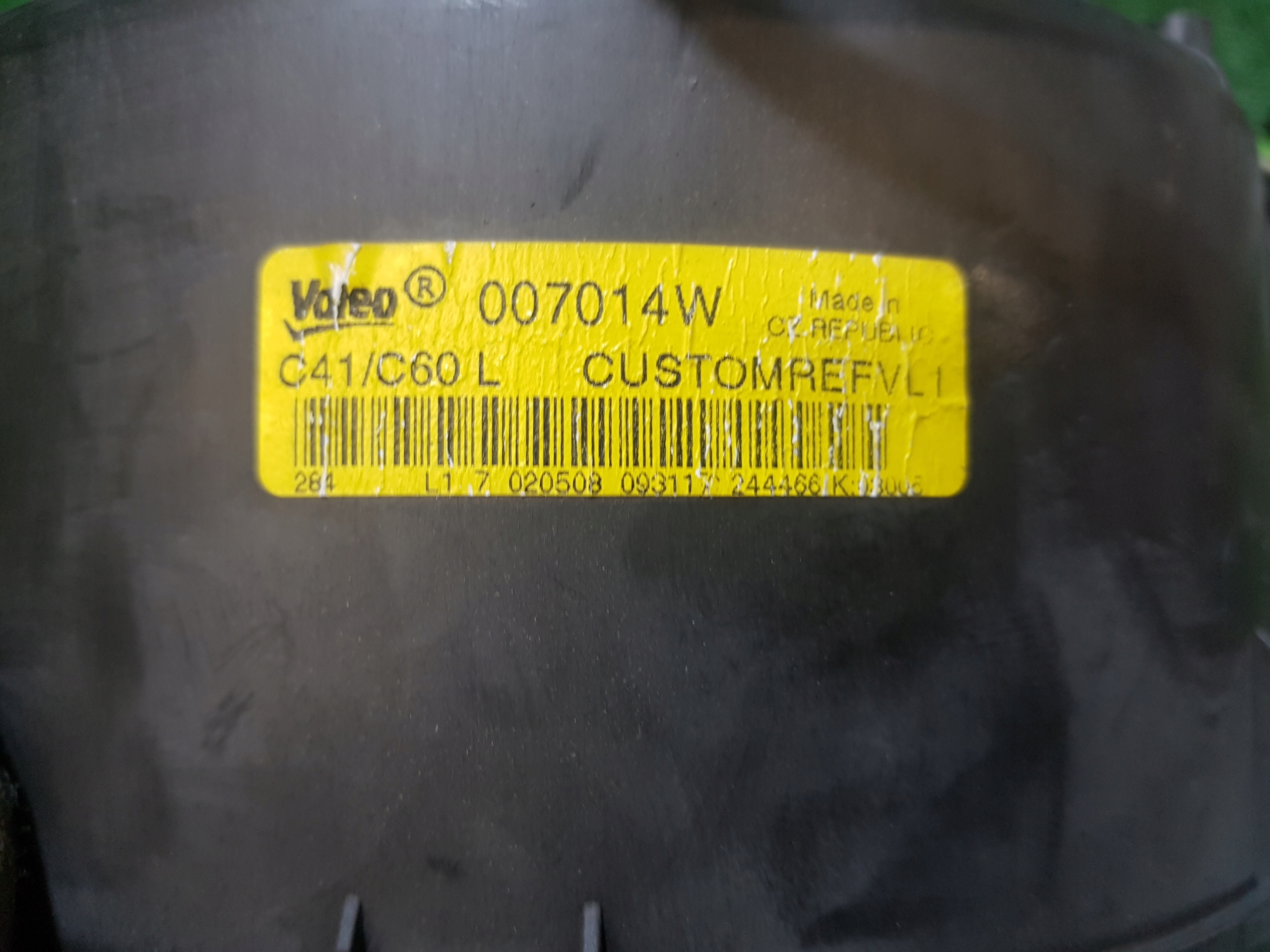 ventilátor klími OPEL VECTRA C