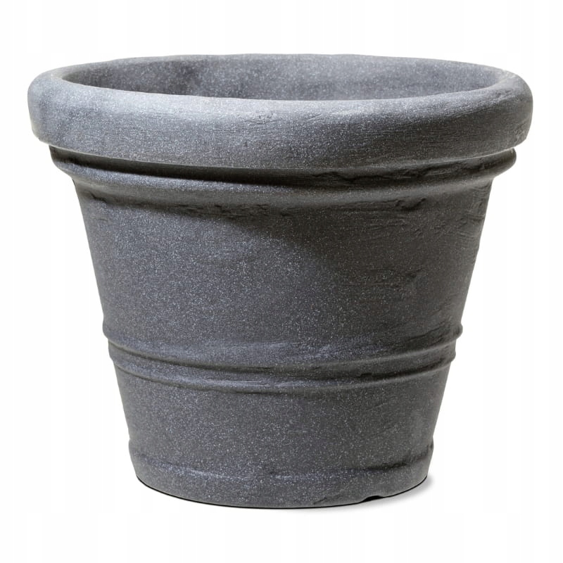 Donica tarasowa Scheurich Claudia 55 Schwarz Granit donica całoroczna