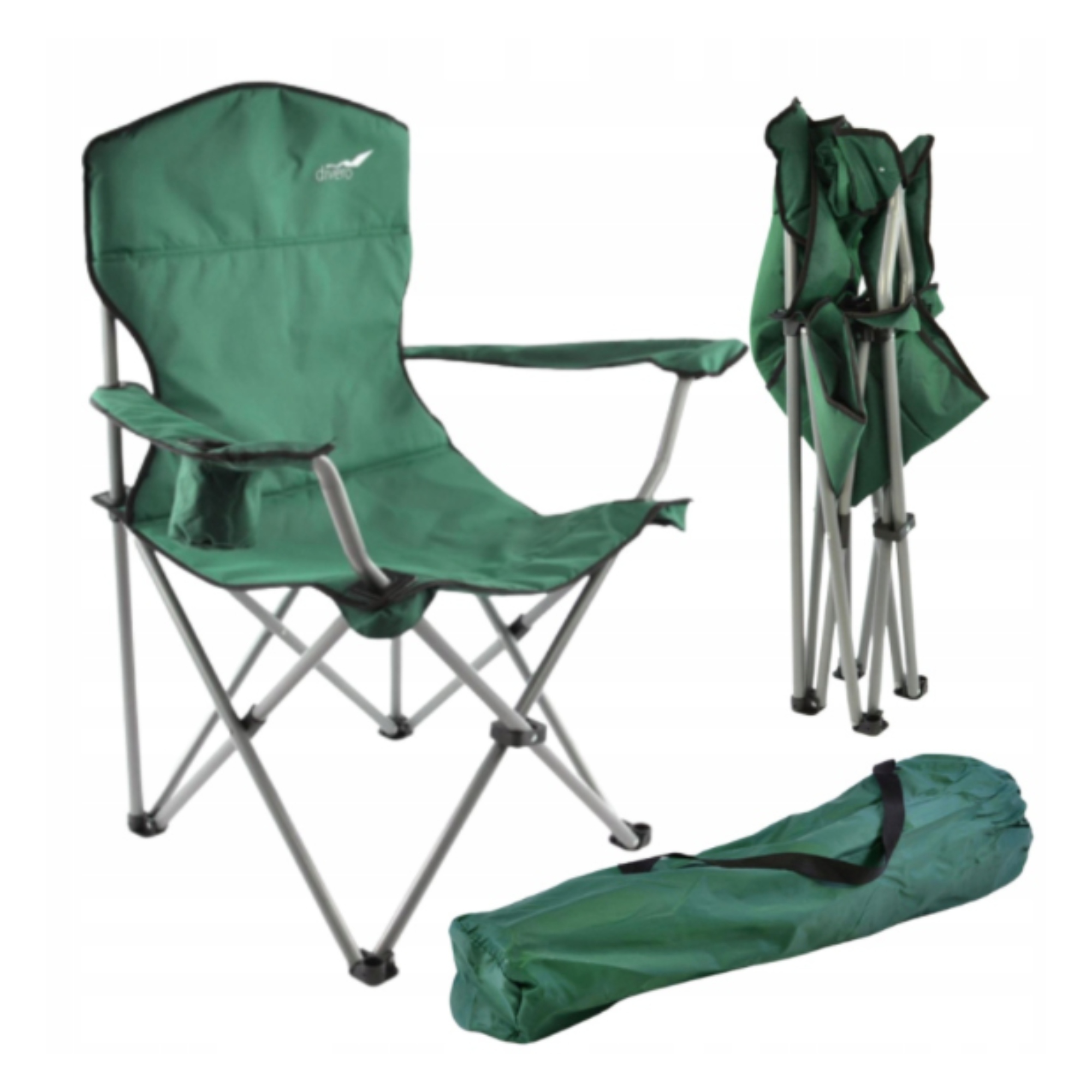 

Krzesło Turystyczne Składane Wędkarskie 160KG