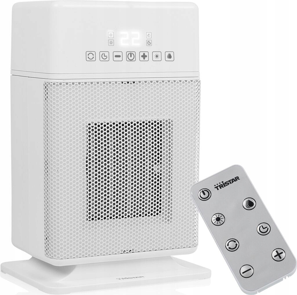 Keramický Ohřívač zvlhčovač Vzduchu Led displej Dálkové Ovládání časovač program