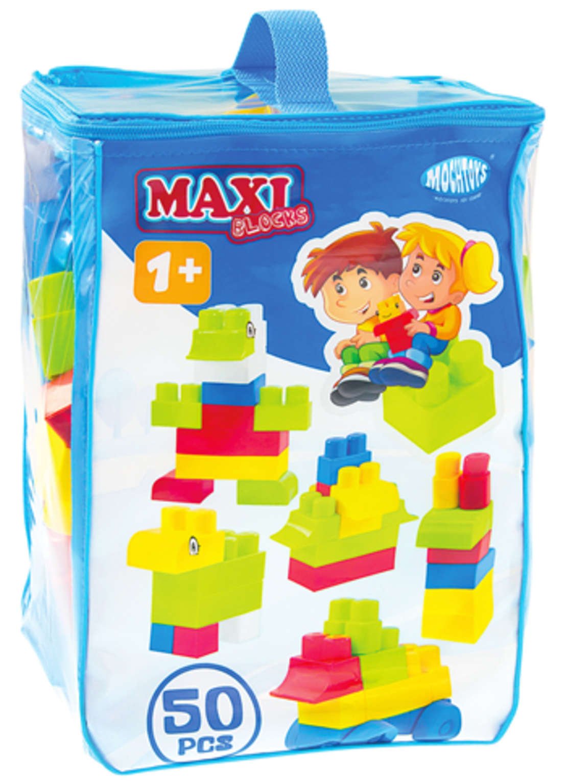 

Klocki Zestaw Klocków Maxi Blocks 50 Elementów