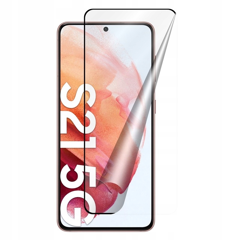 

9D Szkło Hybrydowe do Samsung S21 G991 czarne