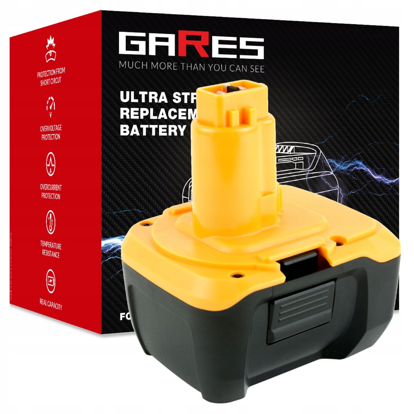 Bateria Akumulator do Dewalt DE9140 14,4V 3Ah