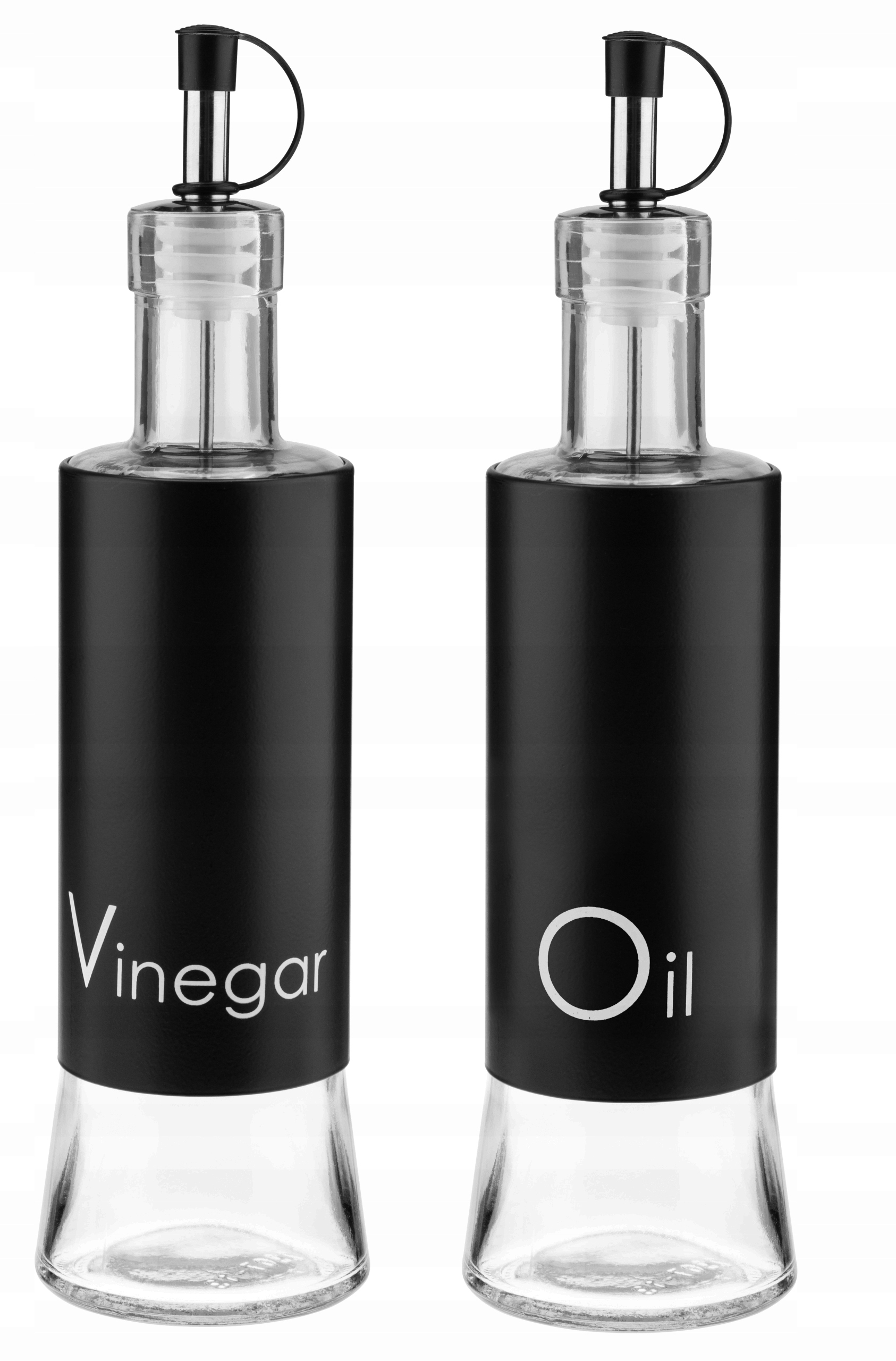 

Dozownik Do Octu Oliwy Sos Vinegret Czarny