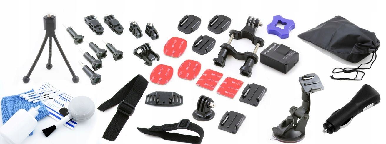 

Zestaw Montażowy z przyssawką do GoPro Hero 3+ 3 2