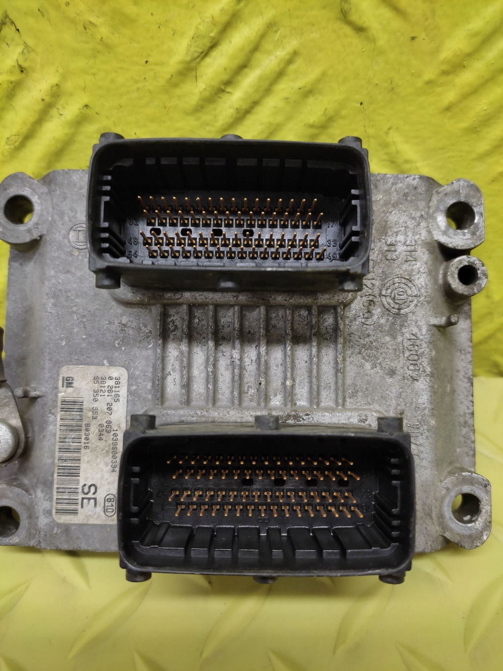 OPEL ASTRA II G Centralina Motore 0261207693