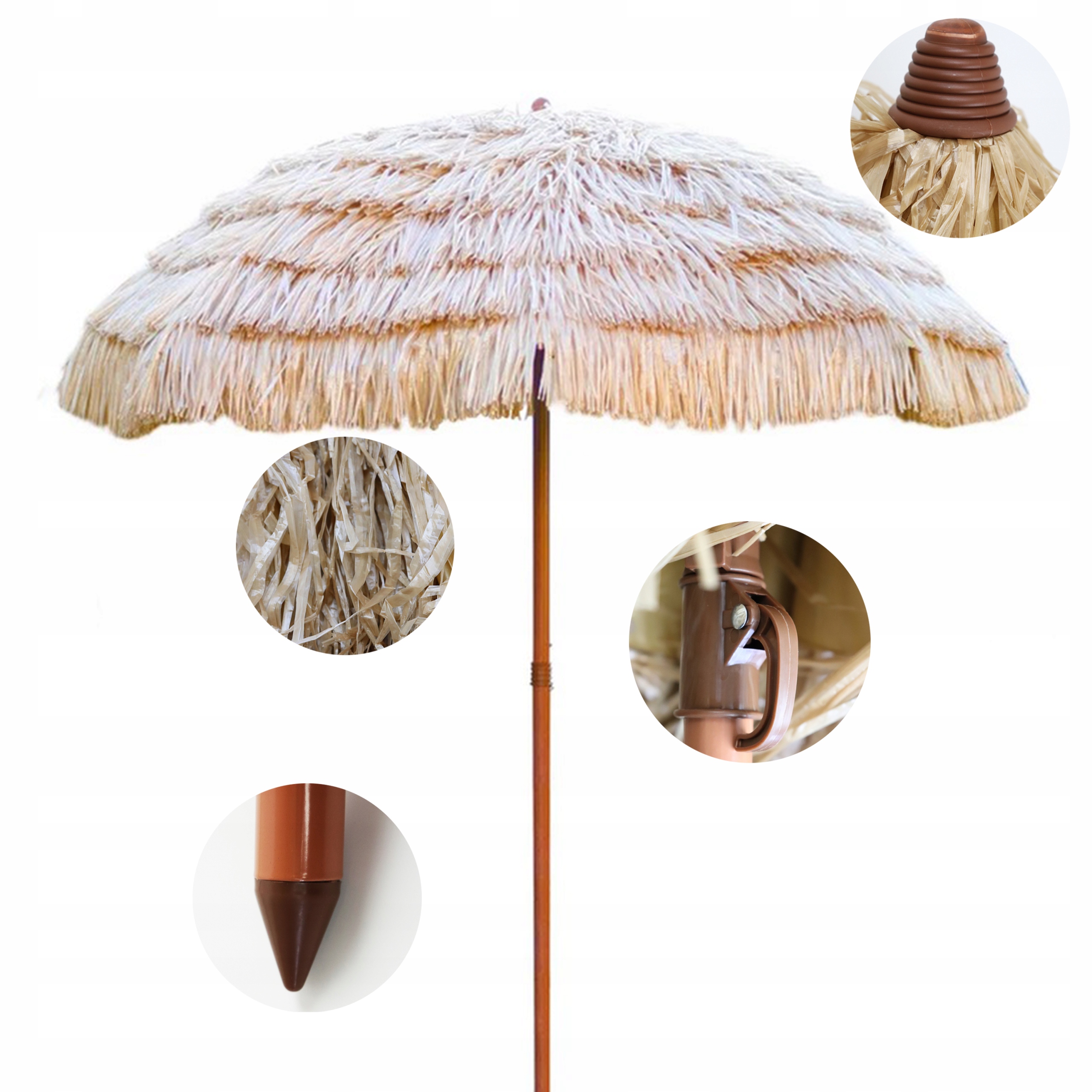 

Parasol Ogrodowy Duży Plażowy Na Balkon 160cm