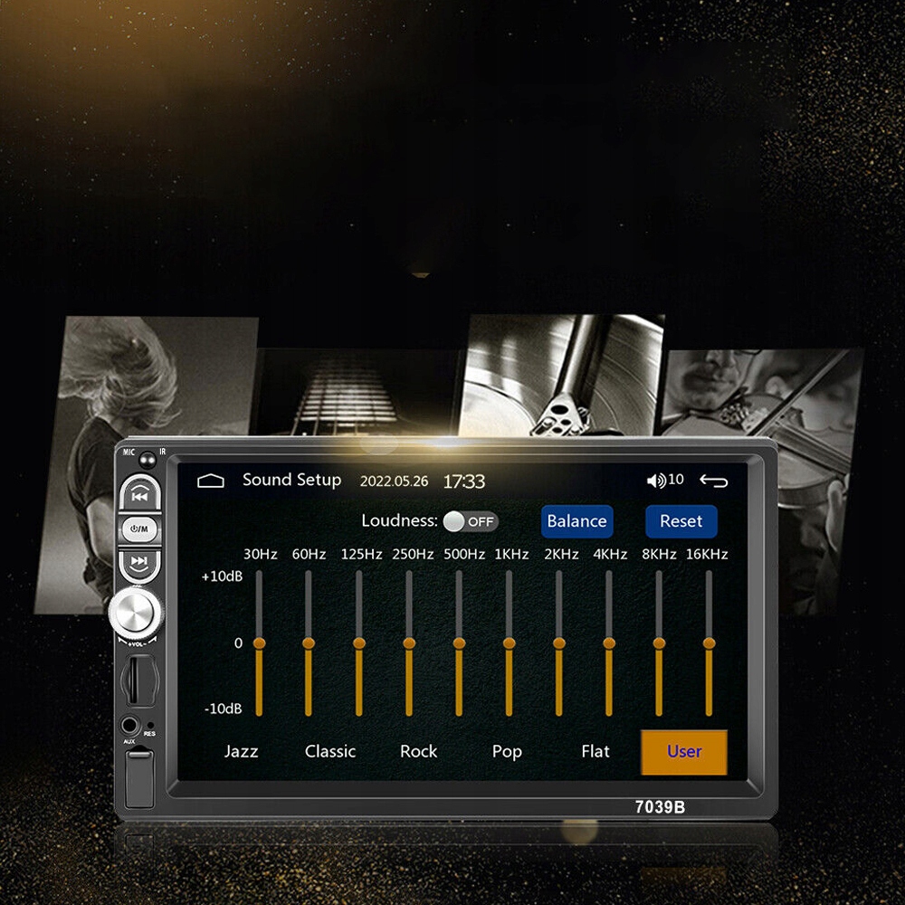 RADIO SAMOCHODOWE USB DOTYKOWE ANDROID AUTO CARPLAY MIRROR LINK Rodzaj brak informacji