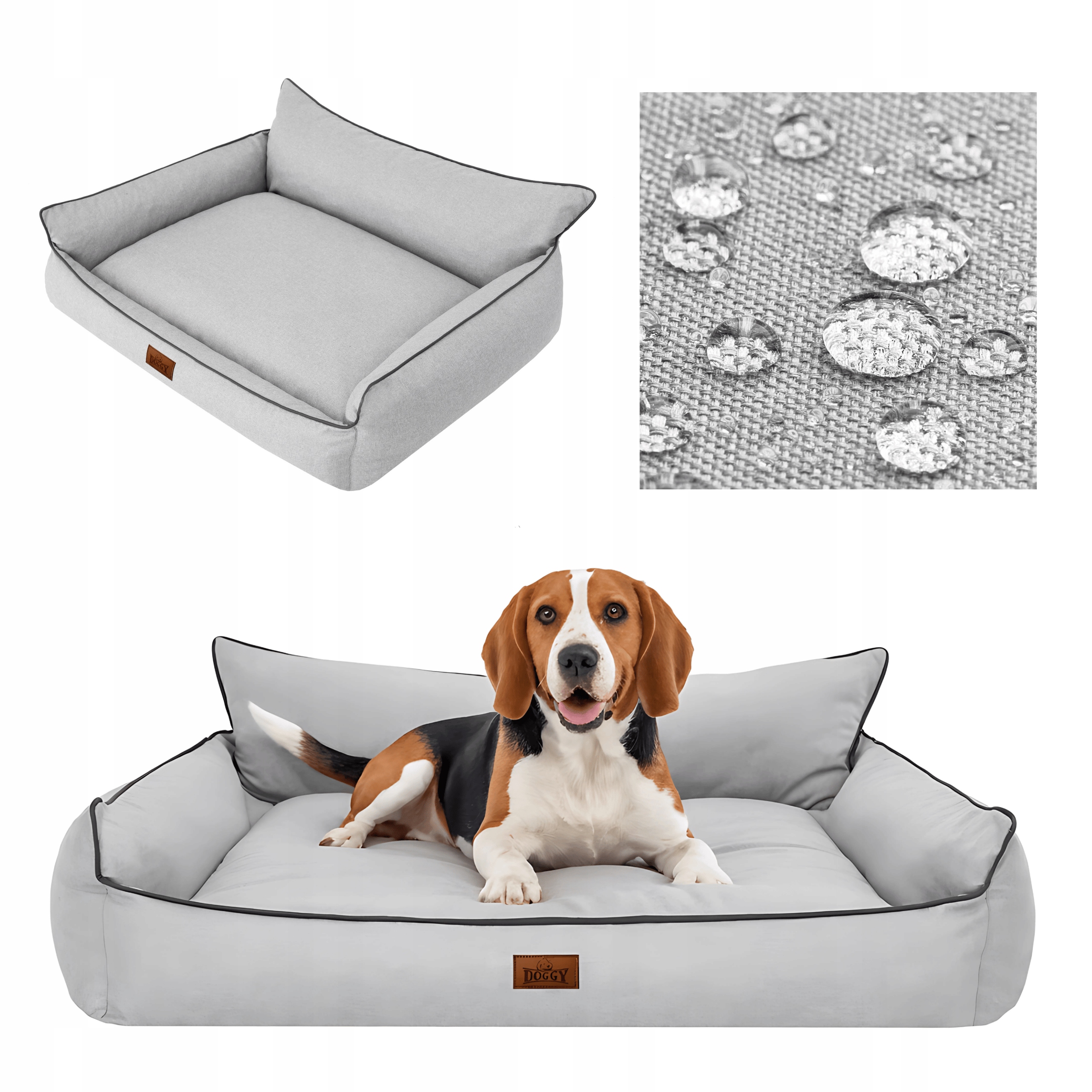 Levně Pelíšek pro psa voděodolná kotec pelíšek pro psa XL 82x63 cm