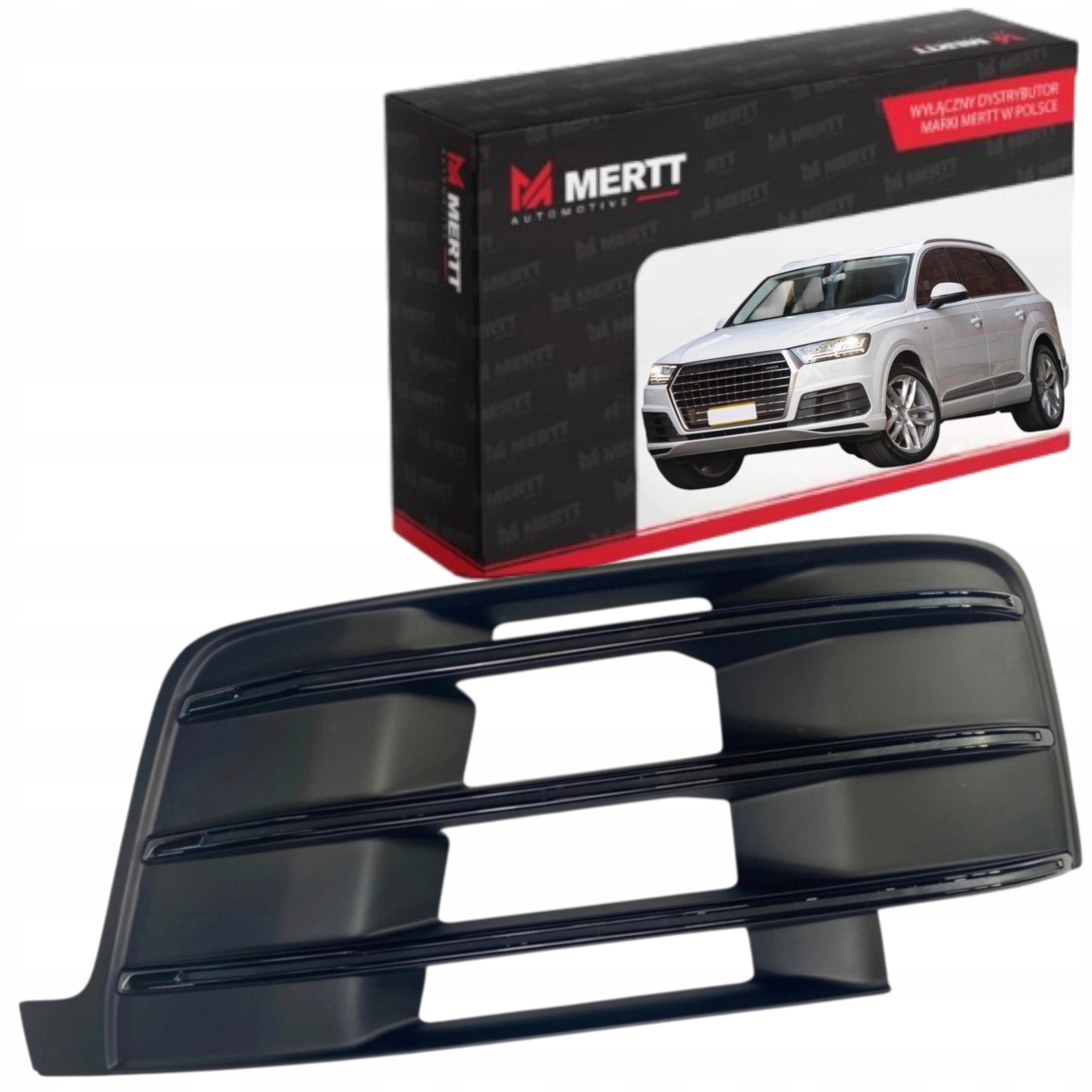 Atrapa krytka mřížky Levá nárazníku krytka Audi Q7 4M 2015-2019 S-Line
