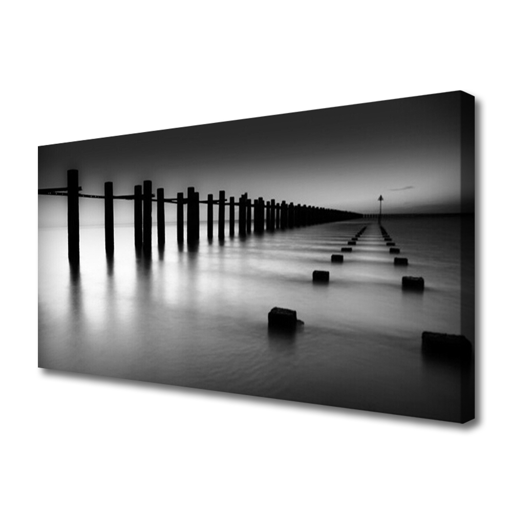 

Obraz na Płótnie Mgła Molo Architektura 120x60