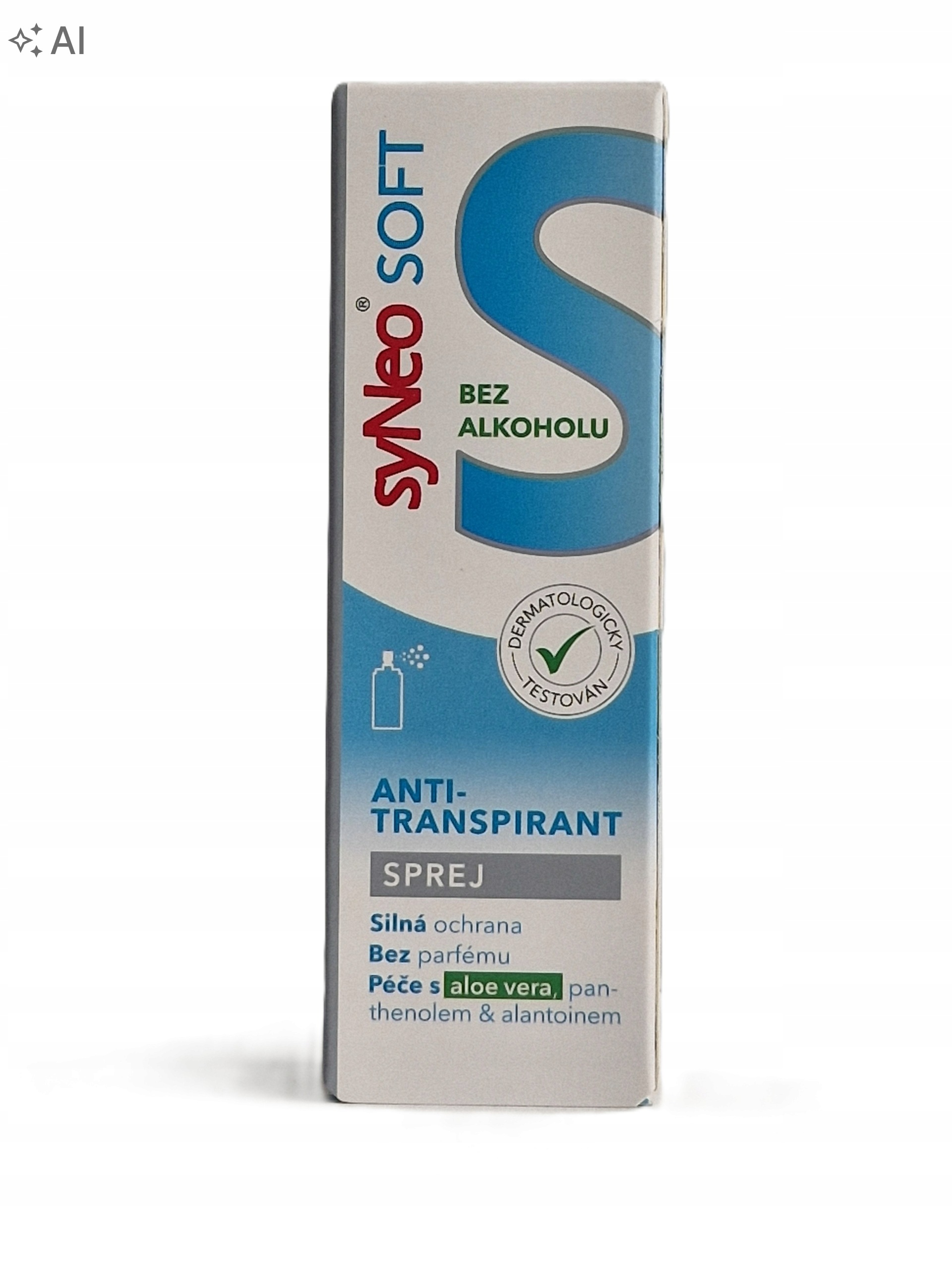 SyNeo 5 Soft – antiperspirant ve spreji bez alkoholu 30 ml