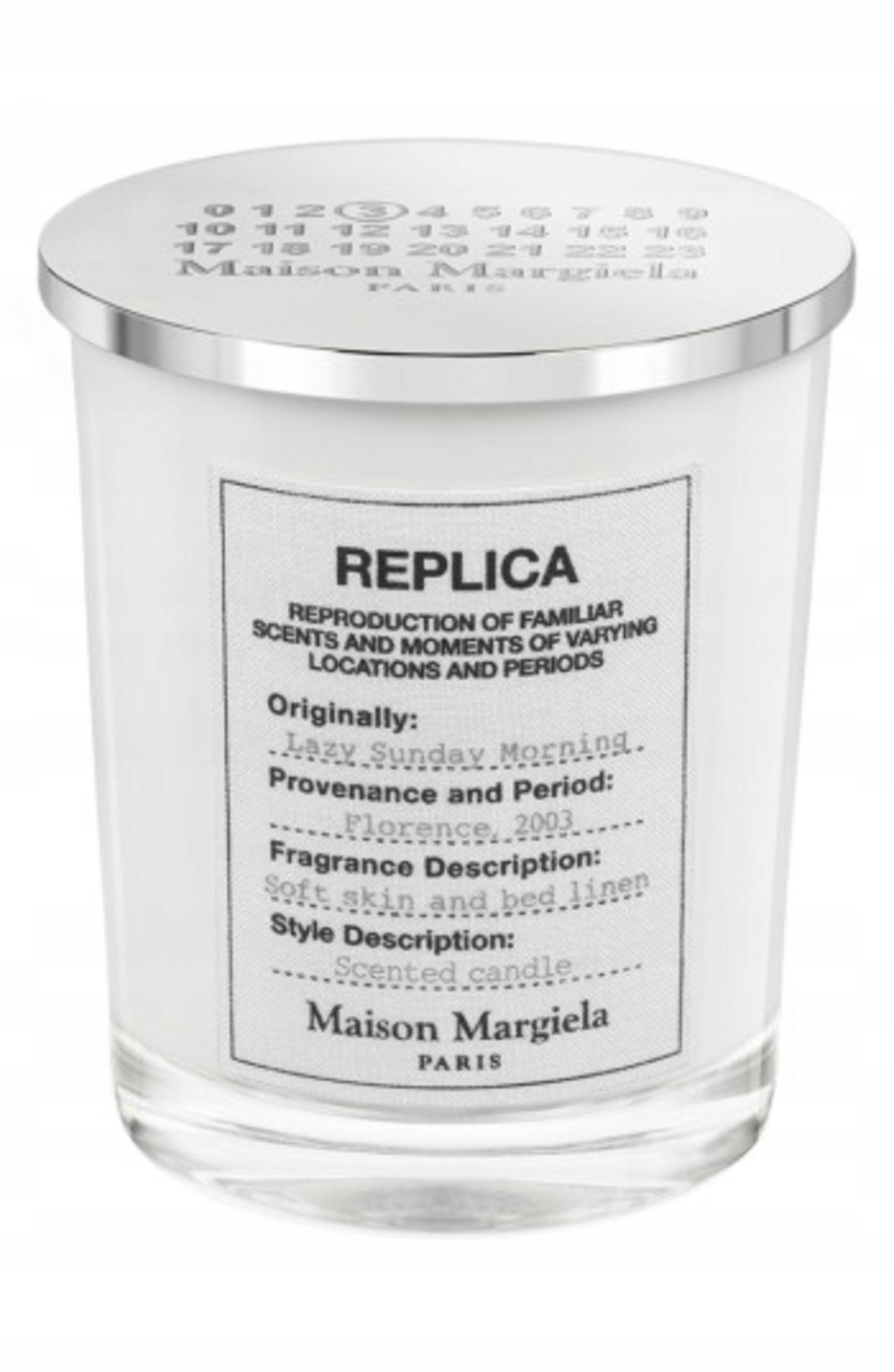 Maison Margiela, Lazy Sunday Morning, Květinová vonná svíčka, 165 g