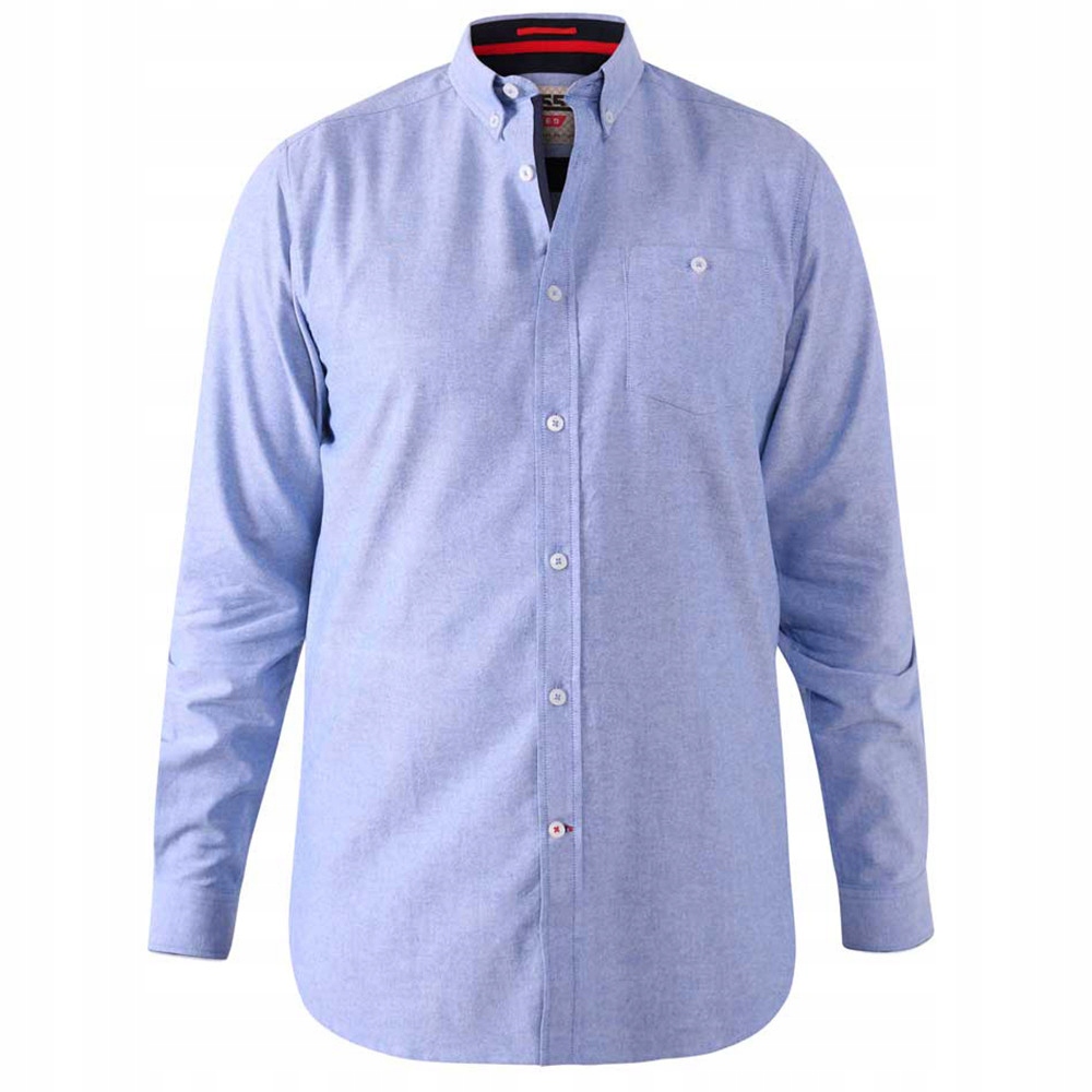 D555 košile pánská Colchester 2 nadměrná velikost 5XL světle modrá