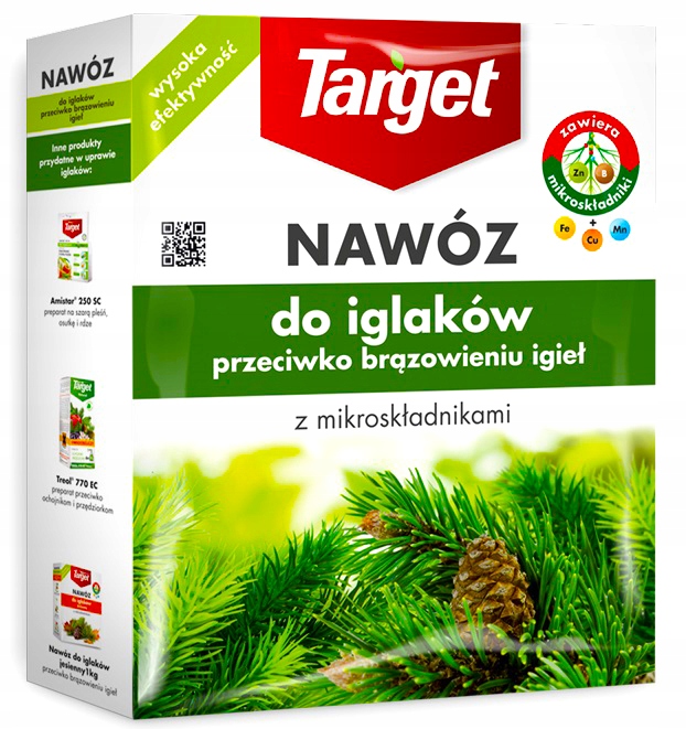 

Target Nawóz Do Iglaków Anty Brązowienie Igieł 1KG