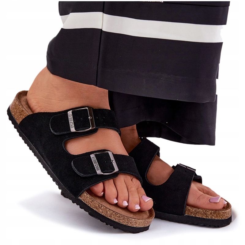 Nazouváky S Přezkami Big Star RR274A390 Černé 38