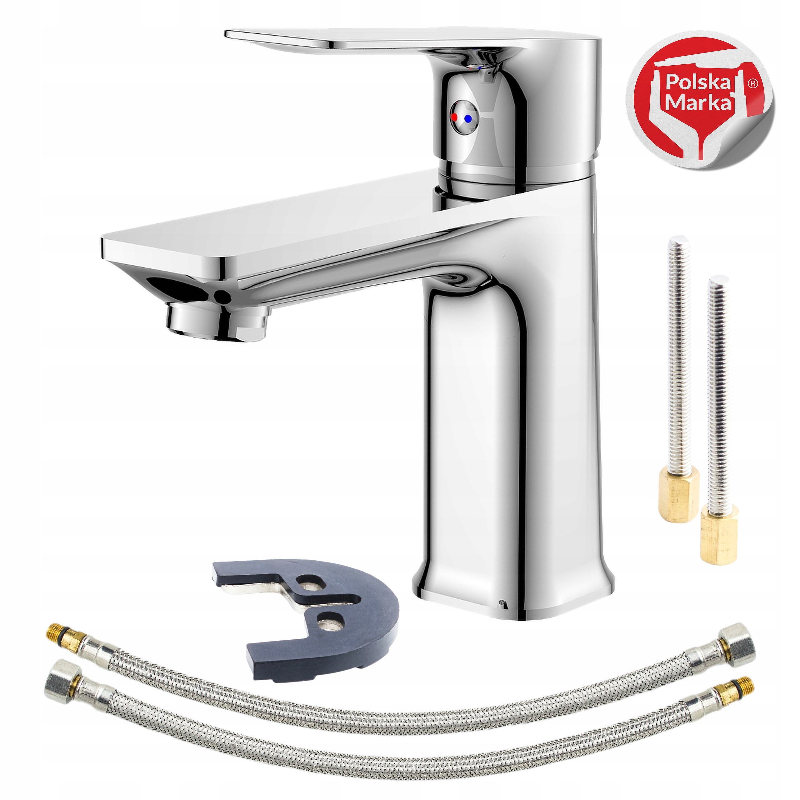 Stojanková umývadlová batéria, chrómová, kúpeľňová, umývadlová, armatúra Sotbe