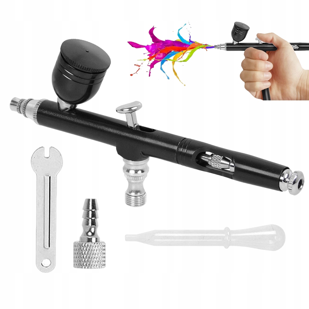 Airbrush Malířská Lakovací Pistole Sada Modelářského Malování
