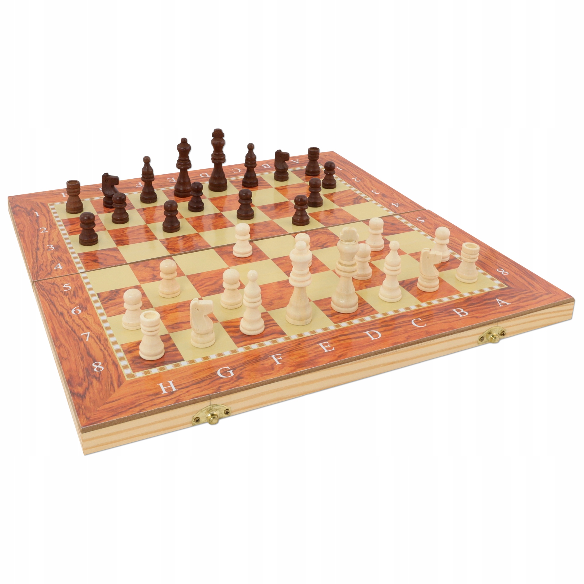 MEDINIAI šachmatai BIG CLASSIC 40x40 nardai Minimalus žaidėjų skaičius 2