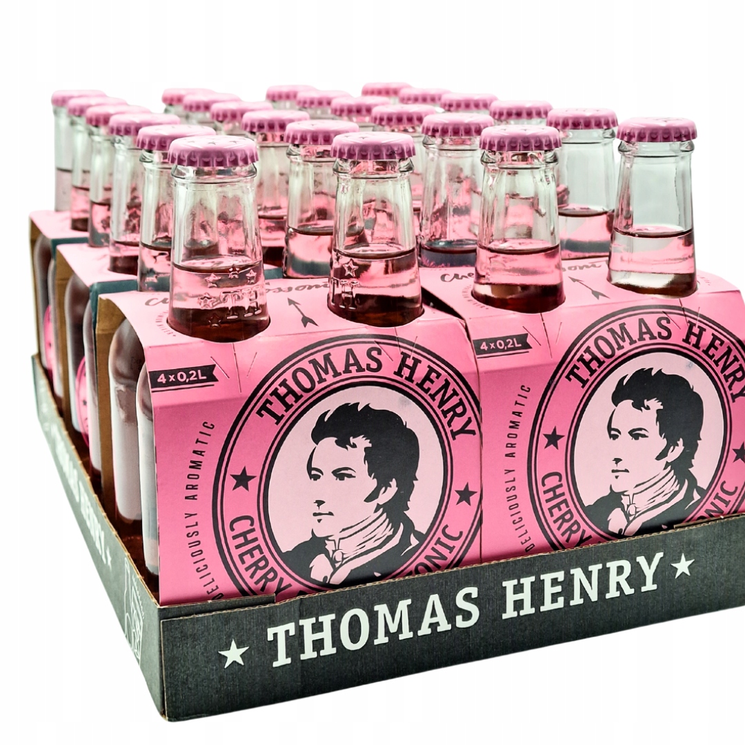 Thomas Henry Cherry Blossom Tonic Kwiat Wiśni 24 Sztuki Szklana But. 200ml