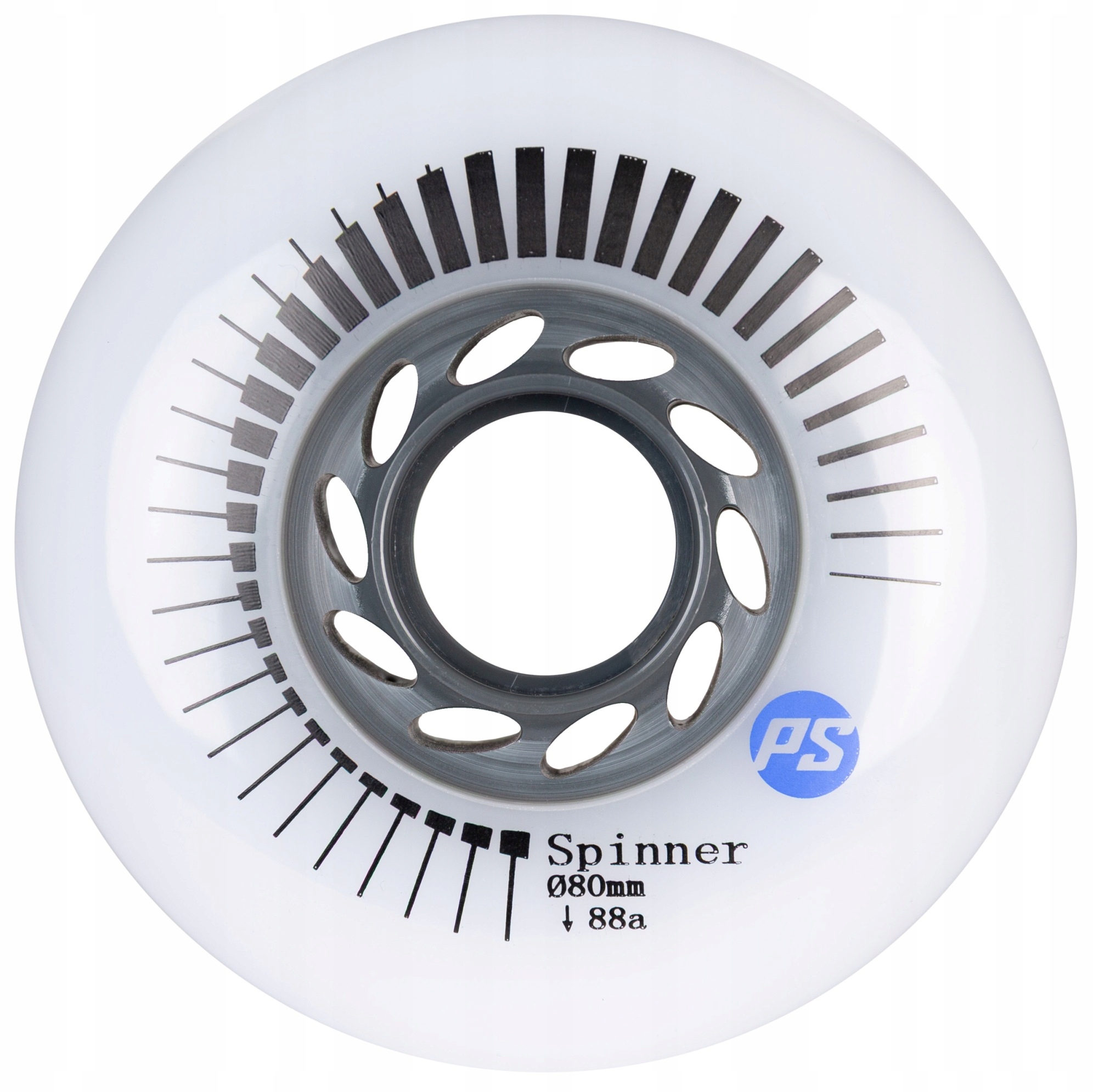 Koła Powerslide Spinner White 80MM 88A 4PACK Freeride Freeskate