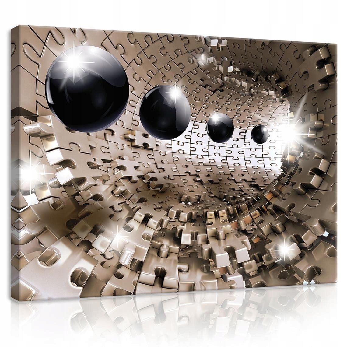 Obraz 100x75 Tunel skládačka sféry hloubka perspektiva světlo pohyb