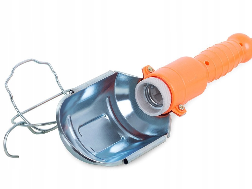 Lampa PROSTA ORANGE warsztat garaż z kablem 10m 230V + hak Kod producenta 11016_rozz_gabB_okz