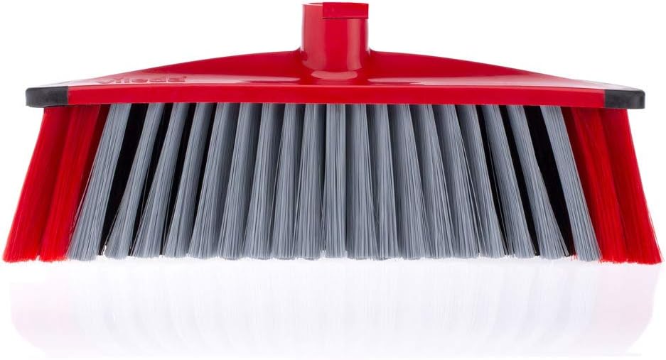 Vileda 3Action Hlava metly Šedá Červená Odolná proti roztřepení