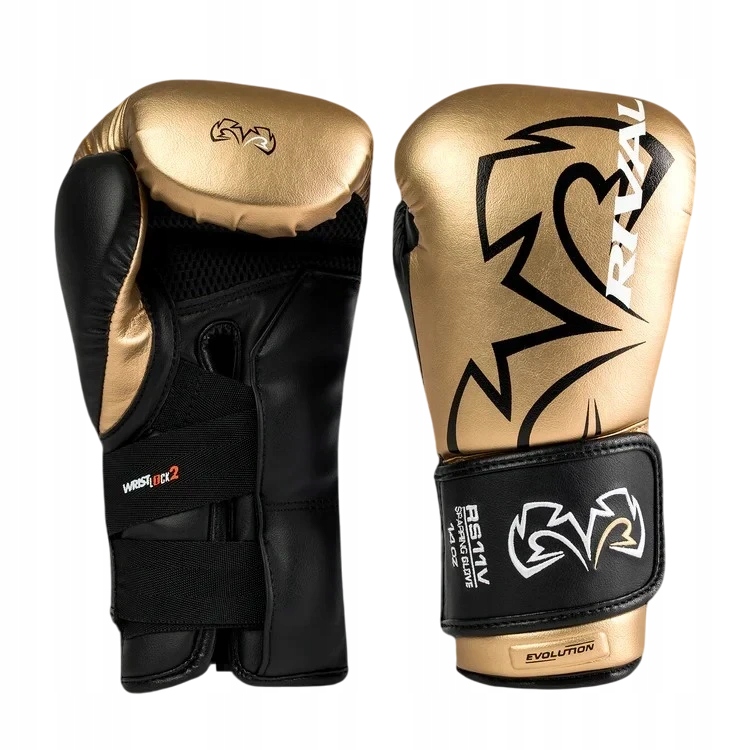 Rękawice Bokserskie Rival RS11V Professional 18OZ Złoty