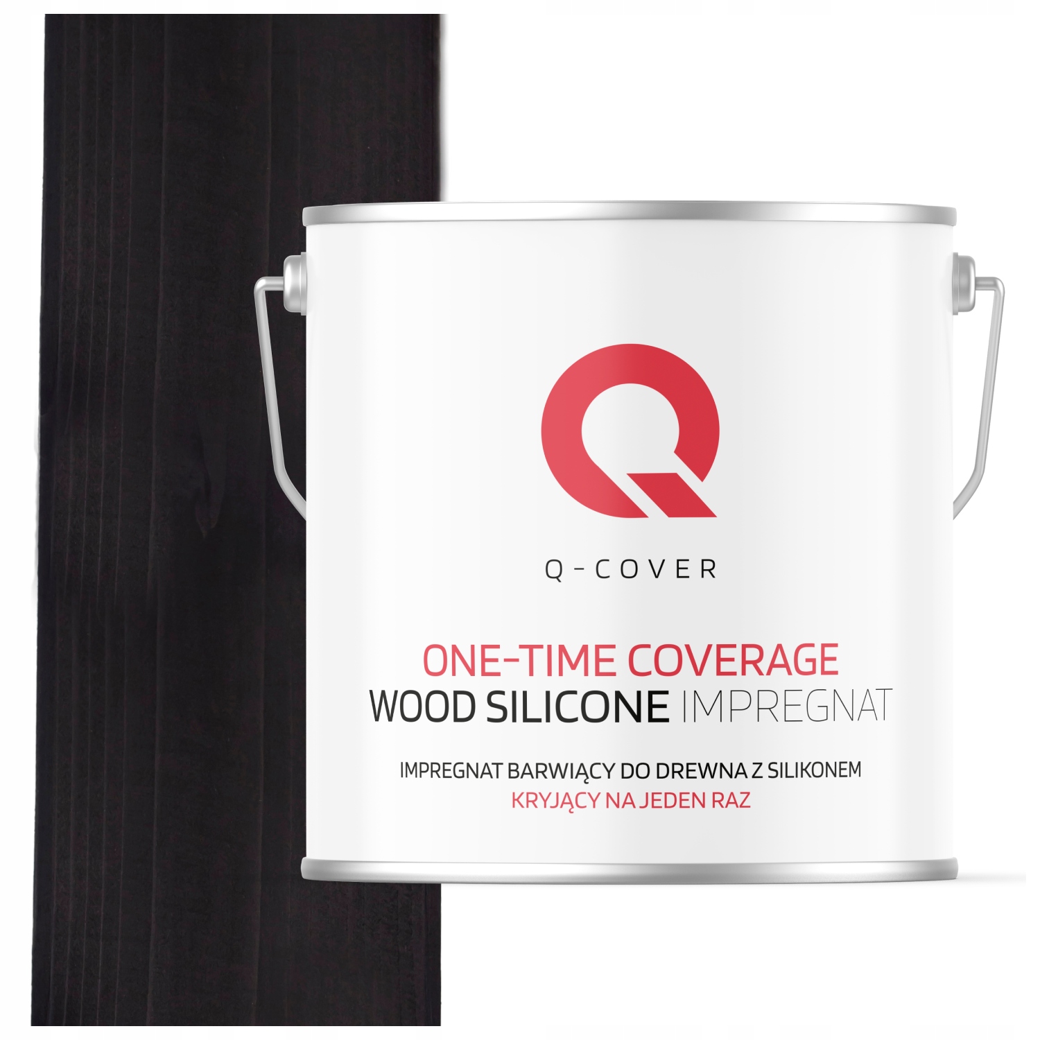 Krycí Impregnát Na Drevo Na Jedno Použitie Extra Farba Uv Čierna 5 L